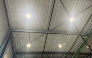 Verlichting Airofill fabriek